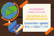 Airy Alphabet - Cute Quirky Font, a Handwritten Font by HipFonts (Thumbnail 5 of 8)