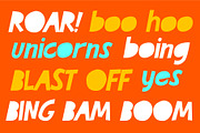 Hell Yeah - Hand-drawn Font, a Font by Super Hello (Thumbnail 3 of 5)