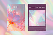 145 Holographic Backgrounds Bundle, a Texture Graphic by Trissa (Thumbnail 7 of 9)