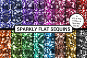 Sparkly Flat Sequins, a Texture Graphic by Julie Campbell (Thumbnail 1 of 4)