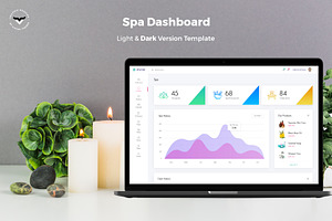 Spa Admin Dashboard UI Kit