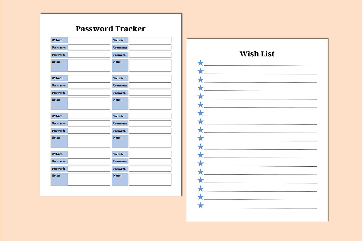 Editable 2024 Weekly Planner Canva