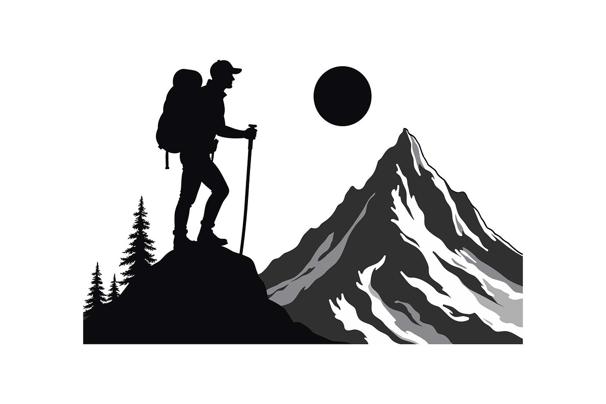 Team Hiking Silhouette Bundle, an Object Graphic by Gfx_Store (Photo 14 of 15)