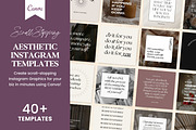 Aesthetic Instagram Quotes Canva, a Social Media Template by Fallon Gerst (Thumbnail 3 of 10)