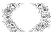 Floral Frame SVG Bundle, an Illustration by Gaye Art (Thumbnail 20 of 31)