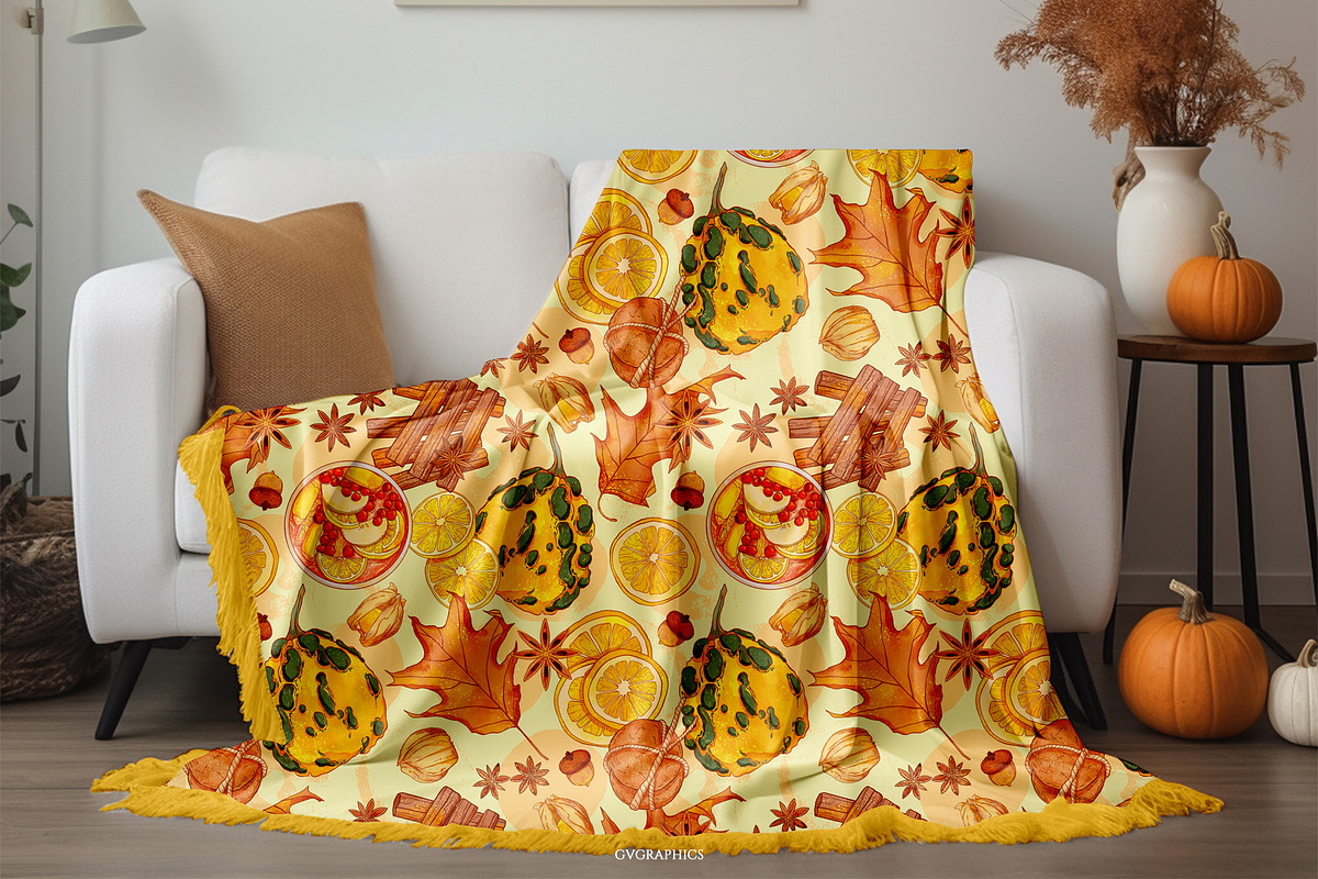 Tea and Cinnamon Collection, a Seasonal Illustration by GVGraphics (Photo 15 of 15)