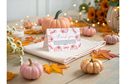 Autumn Food Label Mockup, a Product Mockup by TatiMockup (Thumbnail 4 of 5)