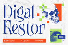 Digal Kestor Serif Display Font