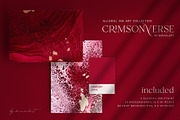 Red pink abstract backgrounds, a Texture Graphic by MiraEl Art (Thumbnail 4 of 16)