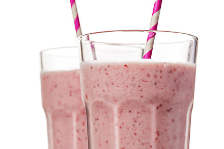 Strawberry Fresh Milkshake Summer Drink Containing Berry Beverage And Cold preview 5