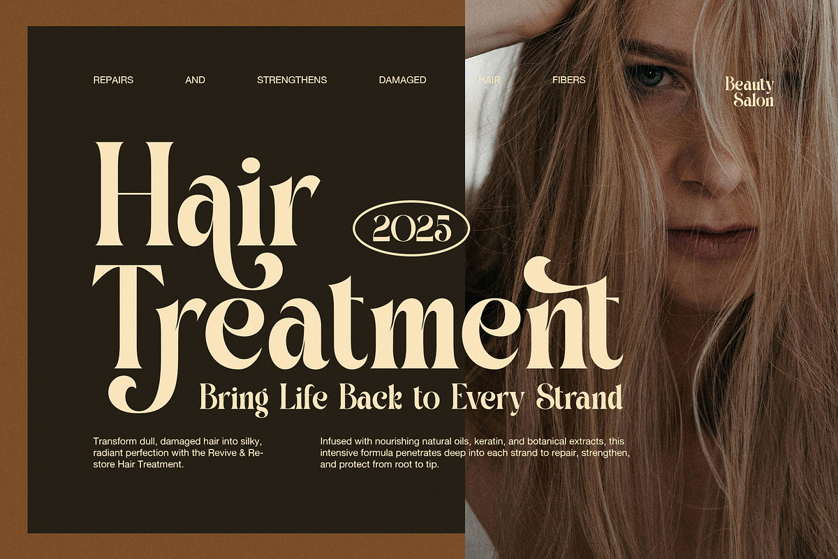 Rimak Elegant Display Serif Font, a Serif Font by Graphicxell (Photo 5 of 8)