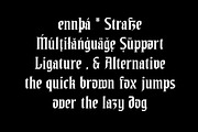 ED Faliraki Typeface, a Blackletter Font by Emyself Design (Thumbnail 10 of 10)