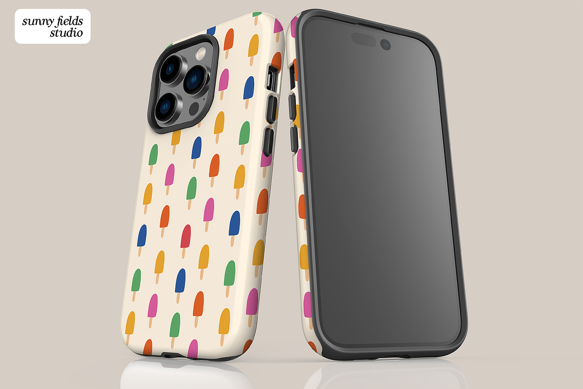 Ice Cream Bars Seamless Pattern, a Pattern Graphic by Sunny Fields Studio (Photo 5 of 10)