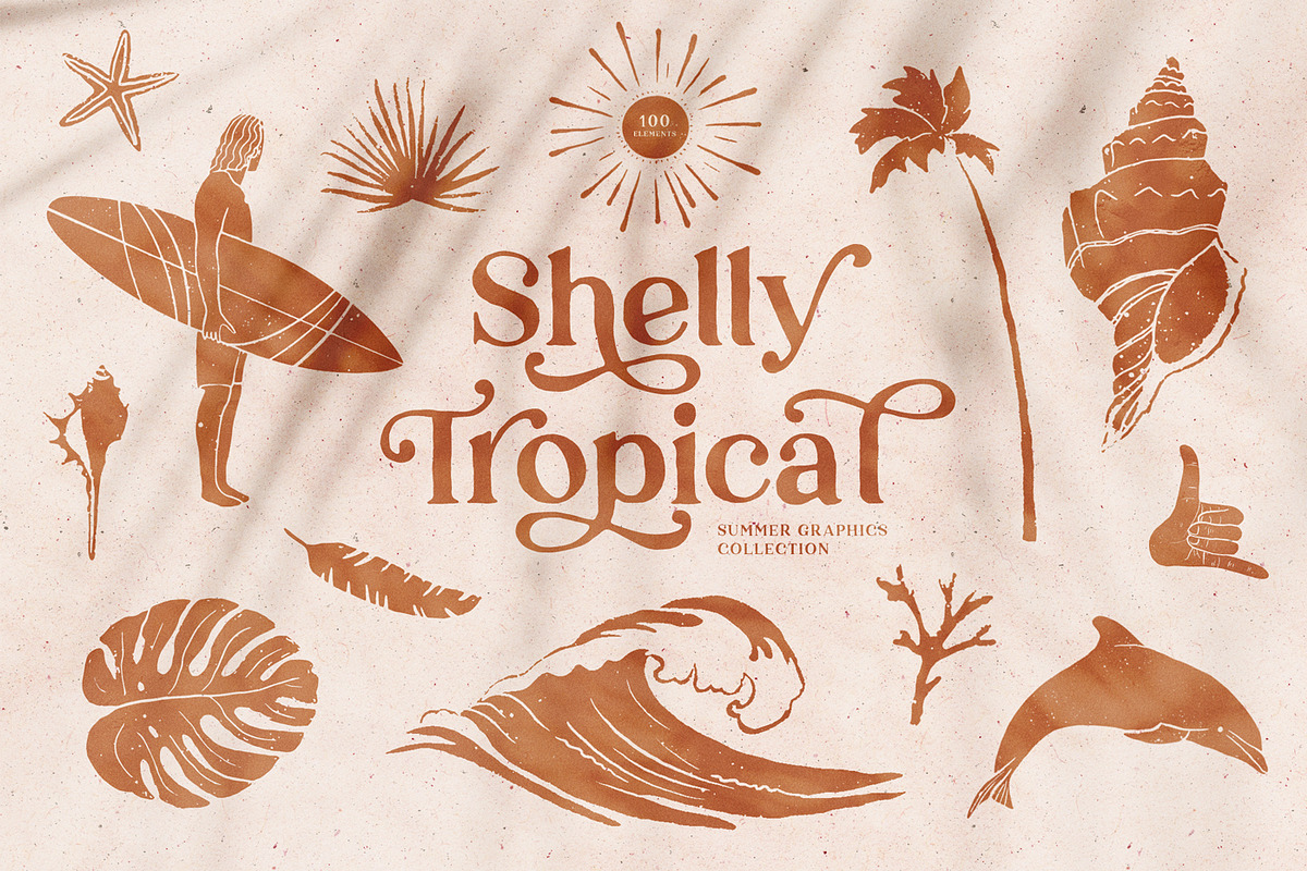 70's Summer Graphics Collection, an Object Graphic by Ayya Studio (Photo 1 of 15)