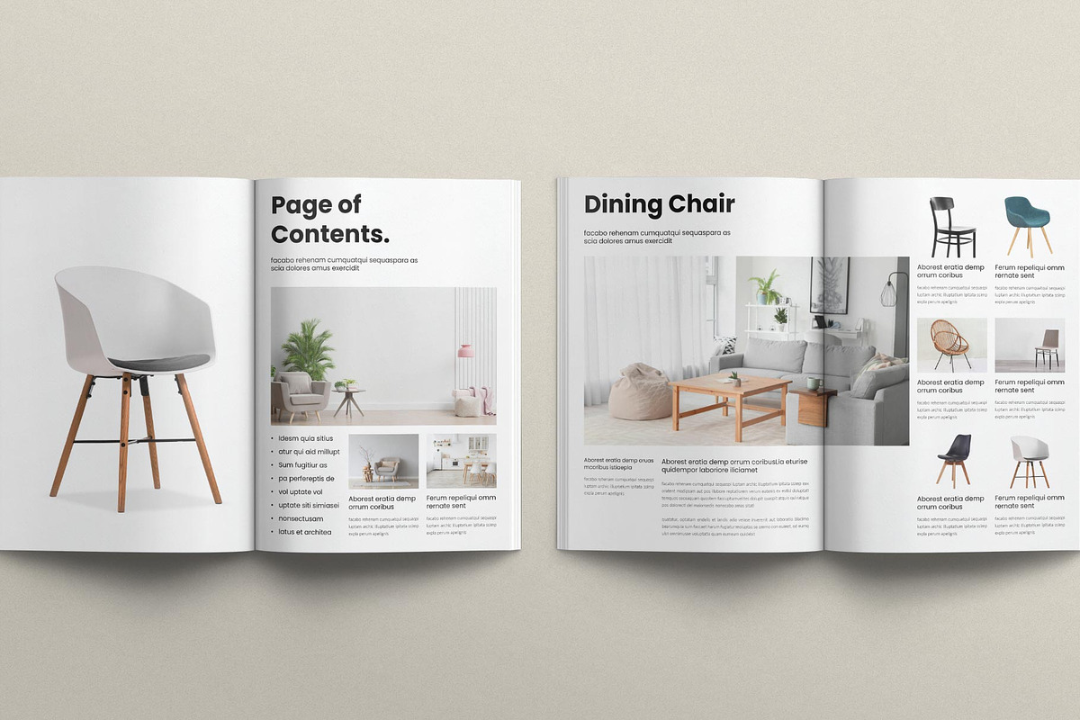 Product Catalog Template, a Magazine Template by E-Type (Photo 3 of 7)