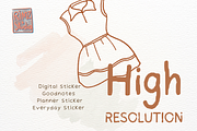 Hand Drawn Pickleball Elements, an Illustration by RimzStudio (Thumbnail 6 of 11)