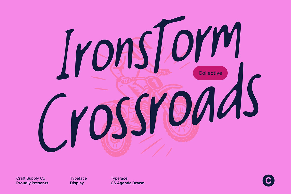 CS Agenda Drawn, a Handwritten Font by Craft Supply Co. (Photo 7 of 8)