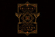 Gatsby Nights - Art Deco Typeface, a Sans Serif Font by HipFonts (Thumbnail 5 of 9)