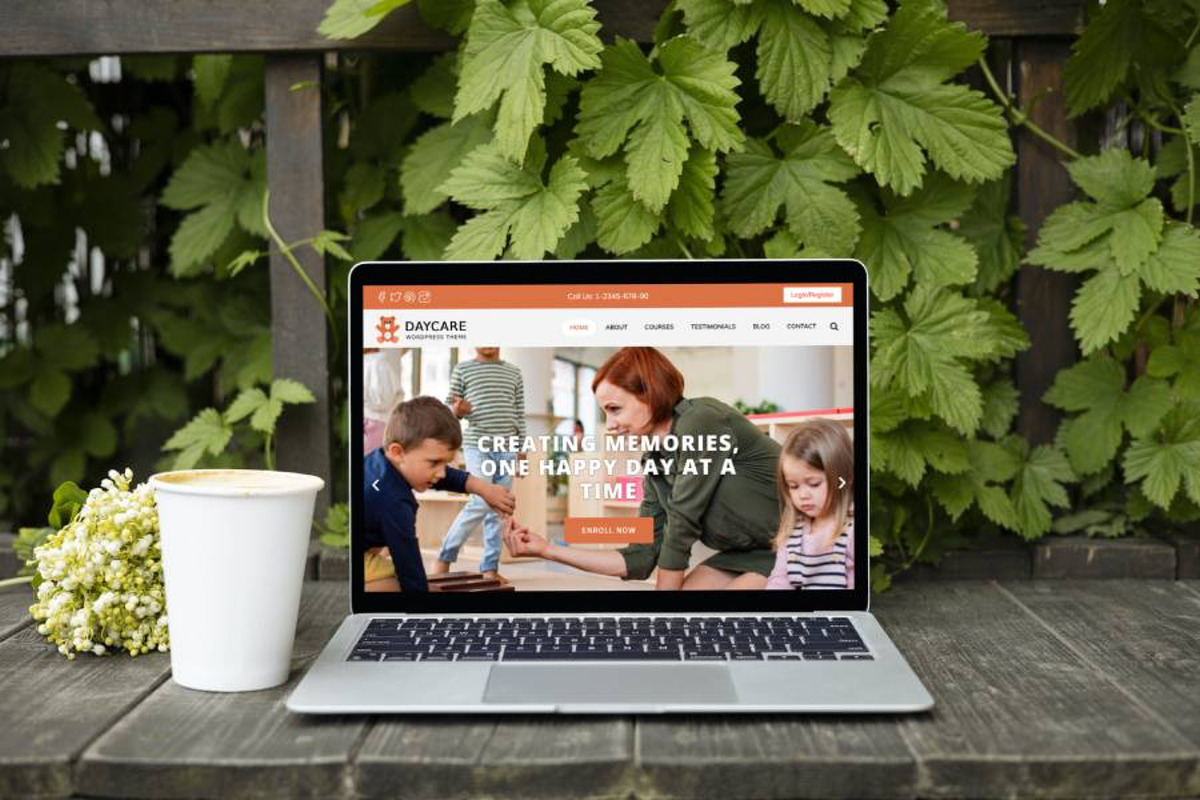 DayCare WordPress Theme preview 2
