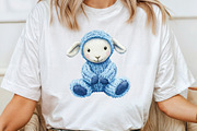Knitted Plush Baby Animals Clipart, an Illustration by CraftArtStudio (Thumbnail 4 of 6)