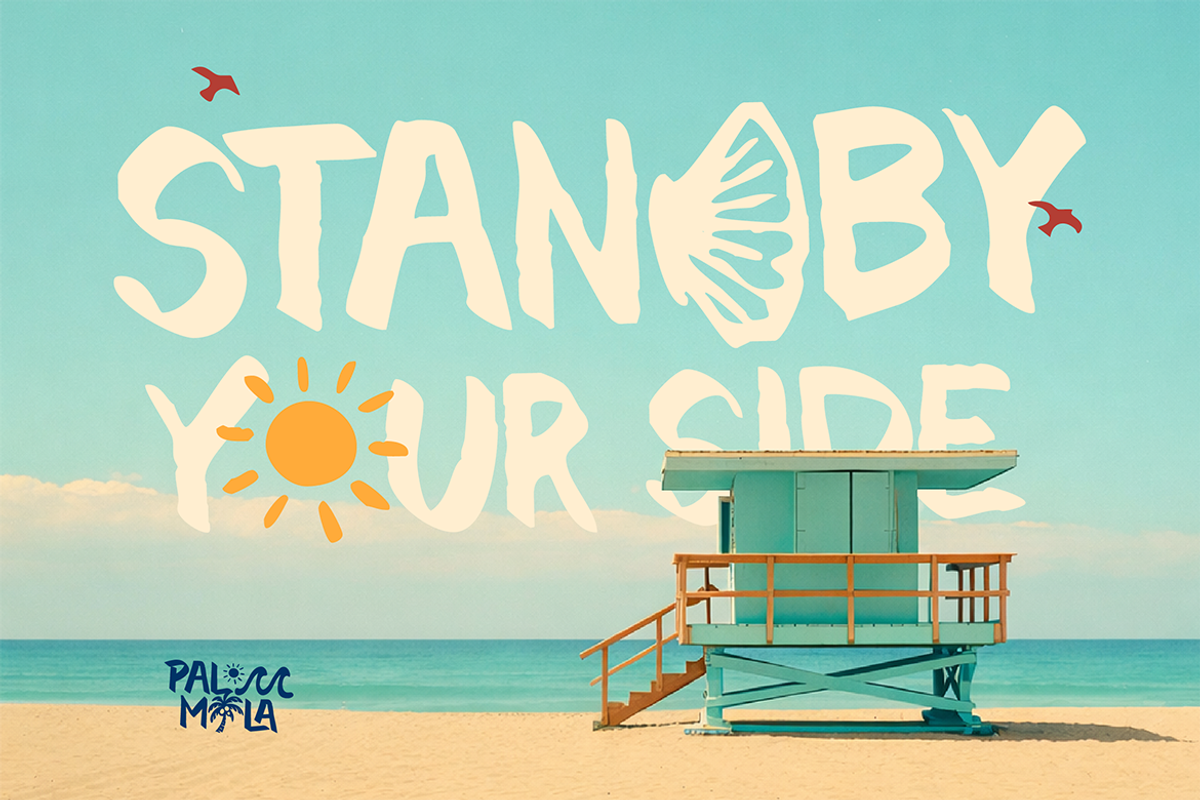 Palmila - Summer Quirky Font, a Symbol Font by Artisan Themes (Photo 12 of 12)