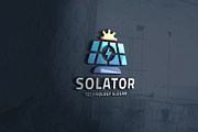 Solar Panel Energy Logo, a Branding & Logo Template by Design_Planet (Thumbnail 2 of 3)