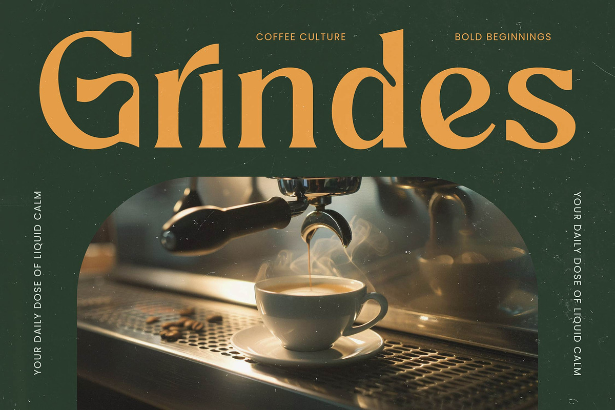 Bottarie Freestyle Display Font, a Serif Font by timelesstype.co (Photo 7 of 20)