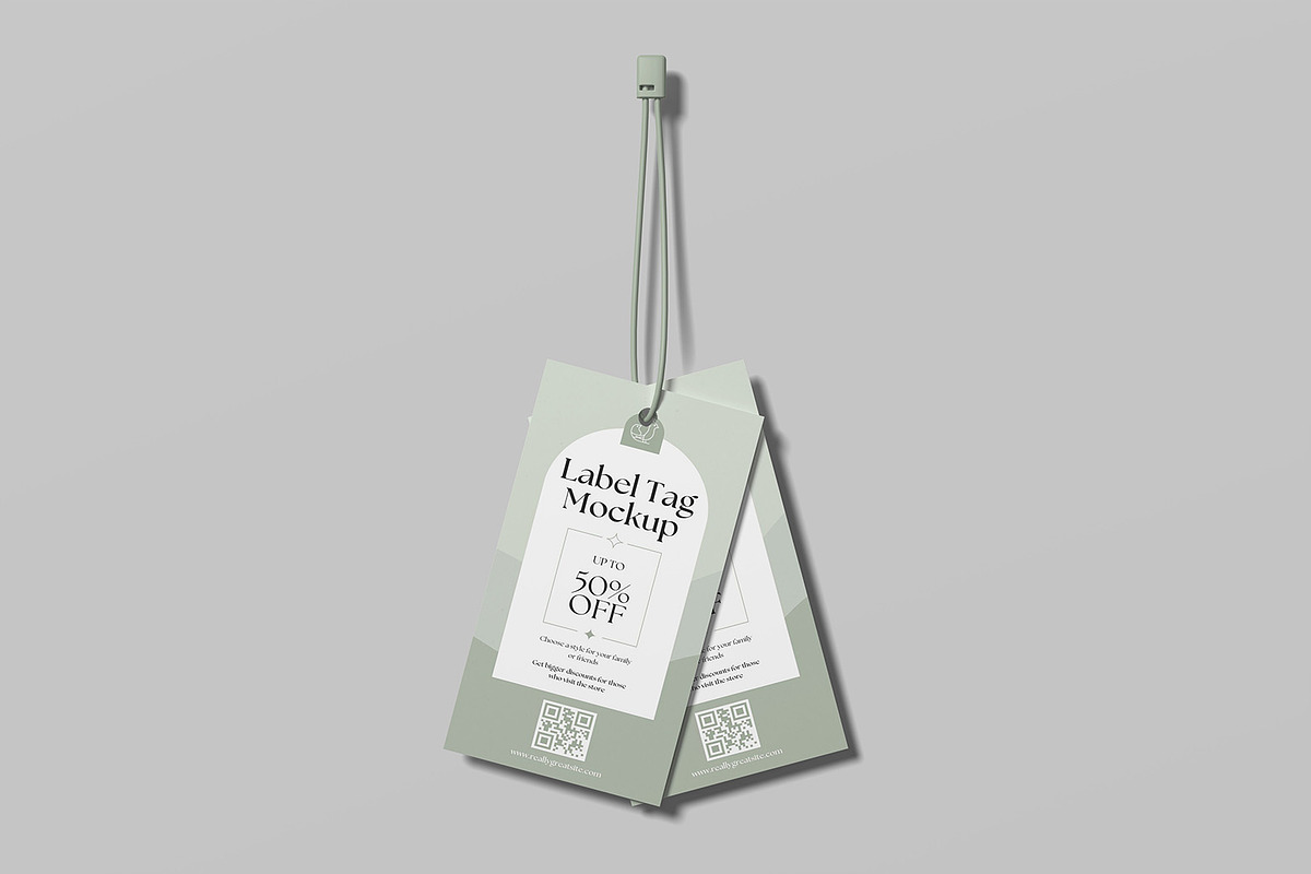 Label Tag Mockup, an Advertising Mockup by graphicsecond (Photo 2 of 6)