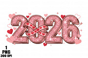2026 Valentine Sublimation PNG, an Illustration by Daily.Designs (Thumbnail 1 of 5)