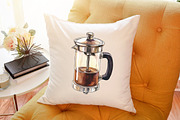 Watercolor Coffee Clipart PNG Bundle, an Illustration by Sublimation Artist (Thumbnail 6 of 6)