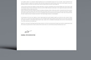 Minimal Resume Layout, a Resume Template by MightyDesign (Thumbnail 3 of 8)