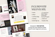MIMOSA | Wix Website Template, a Wix Template by Fourteen Creative Co. (Thumbnail 2 of 8)