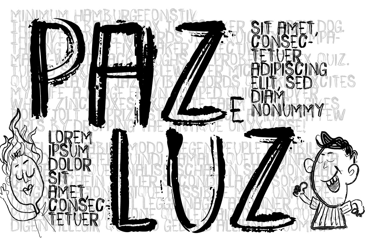 PAZELUZ, a Handwritten Font by vtks design (Photo 4 of 5)