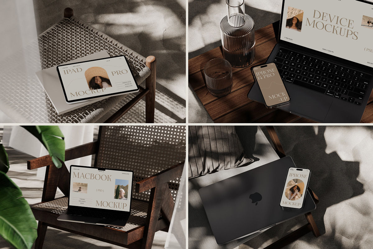Beach Sand Edition | Device Mockups, a Device Mockup by lehit.studio (Photo 7 of 9)