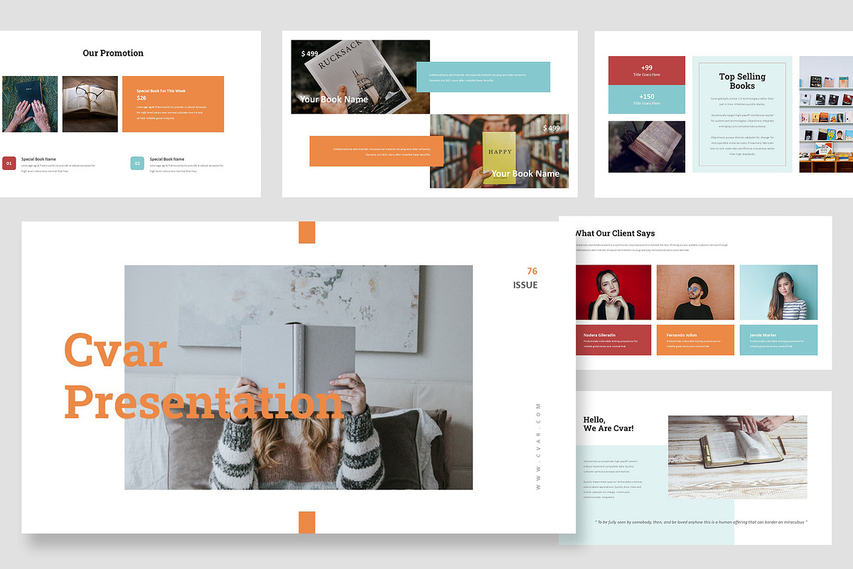 Cvar : Publishing Biz Google Slides, a Presentation Template by Punkl Camp (Photo 1 of 16)