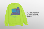 Realistic Floating Crewneck Mockup, a Hoody Mockup by Uncentrifuged Pressure (Thumbnail 3 of 16)