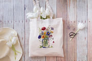 Wildflower in a Mason Jar PNG Images, an Object Graphic by ThingsbyLary (Thumbnail 6 of 10)