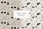 Magic Vibes patterns, a Pattern Graphic by Lyolya Profitrolya (Thumbnail 1 of 3)