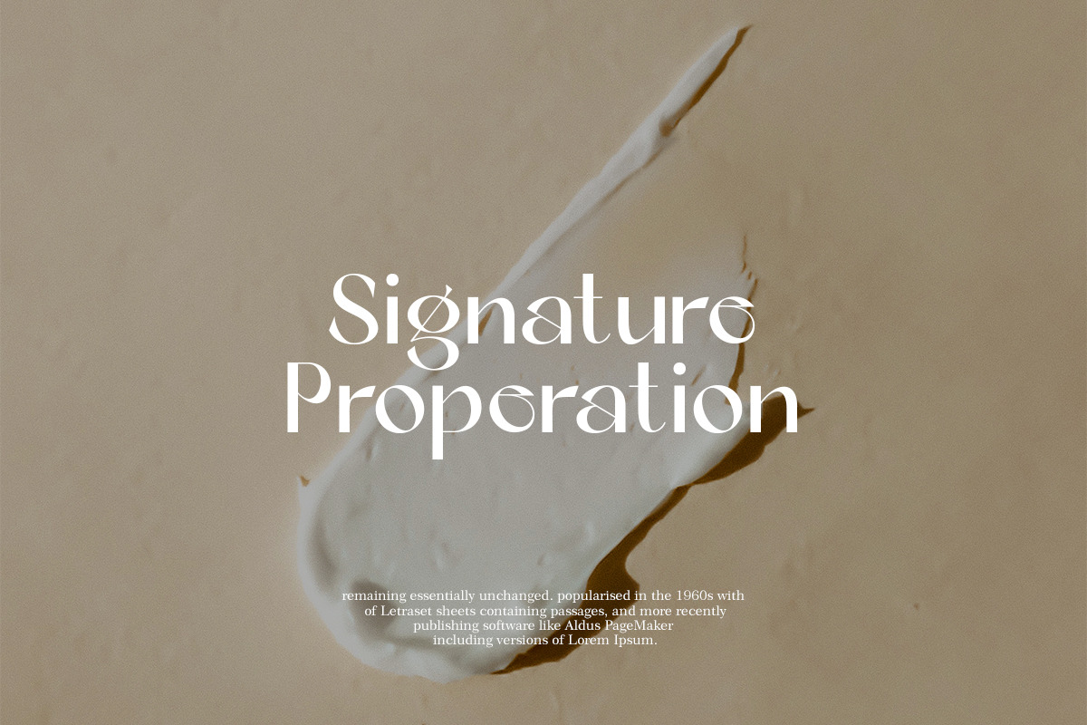 Reglan | Stylish Display, a Serif Font by Muntab_Art (Photo 3 of 10)