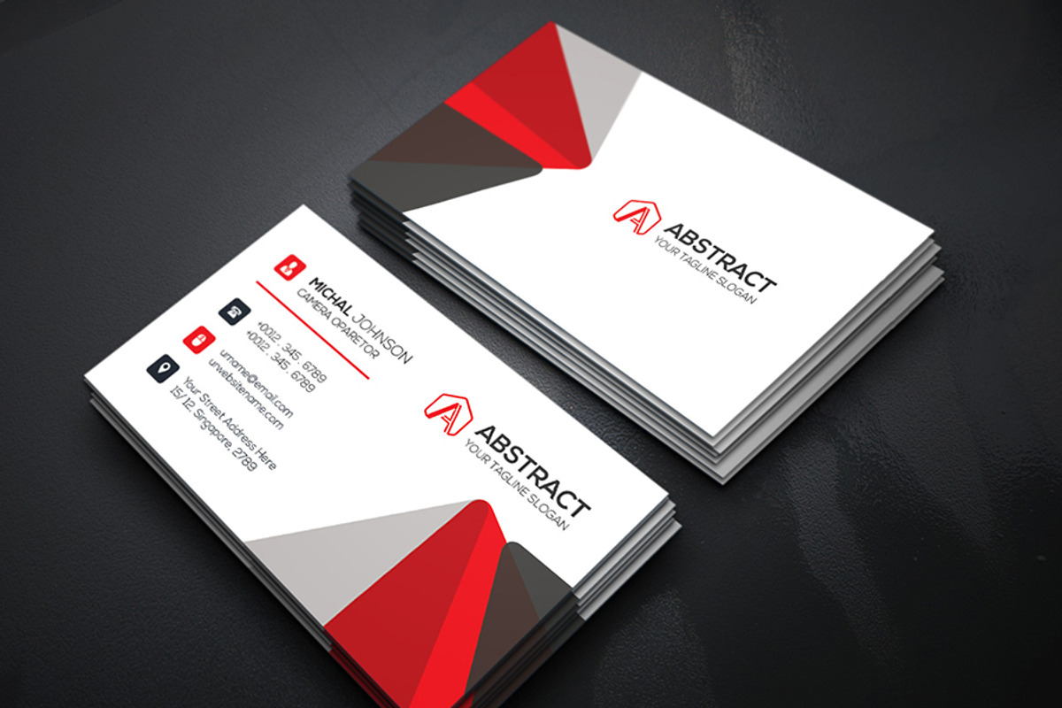 Abstract Business Card, a Business Card Template by GenerousArt (Photo 2 of 2)