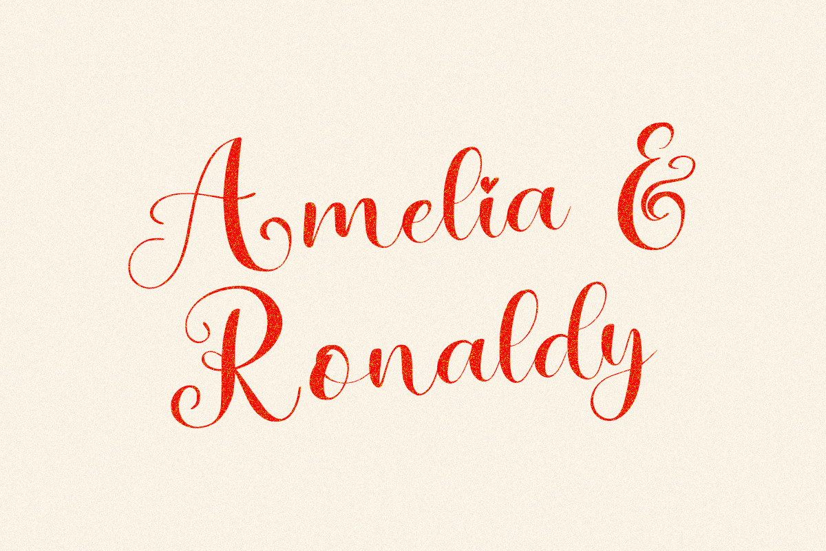 Wedding Party - Elegant Whimsical, a Handwritten Font by Letterayu Studio (Photo 2 of 6)