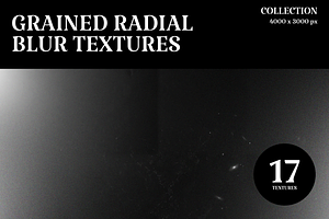 Grained Radial Blur Textures