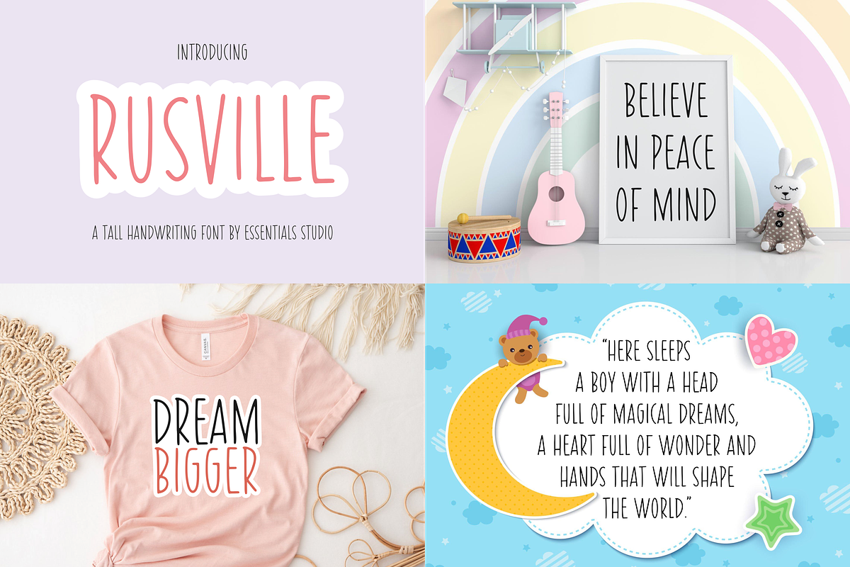Handwriting Font Bundle, a Handwritten Font by Essentials Studio (Photo 7 of 10)