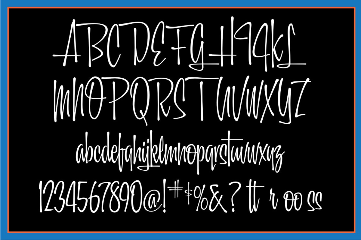California Script, a Script Font by Art And Sign Unlimited (Photo 3 of 3)