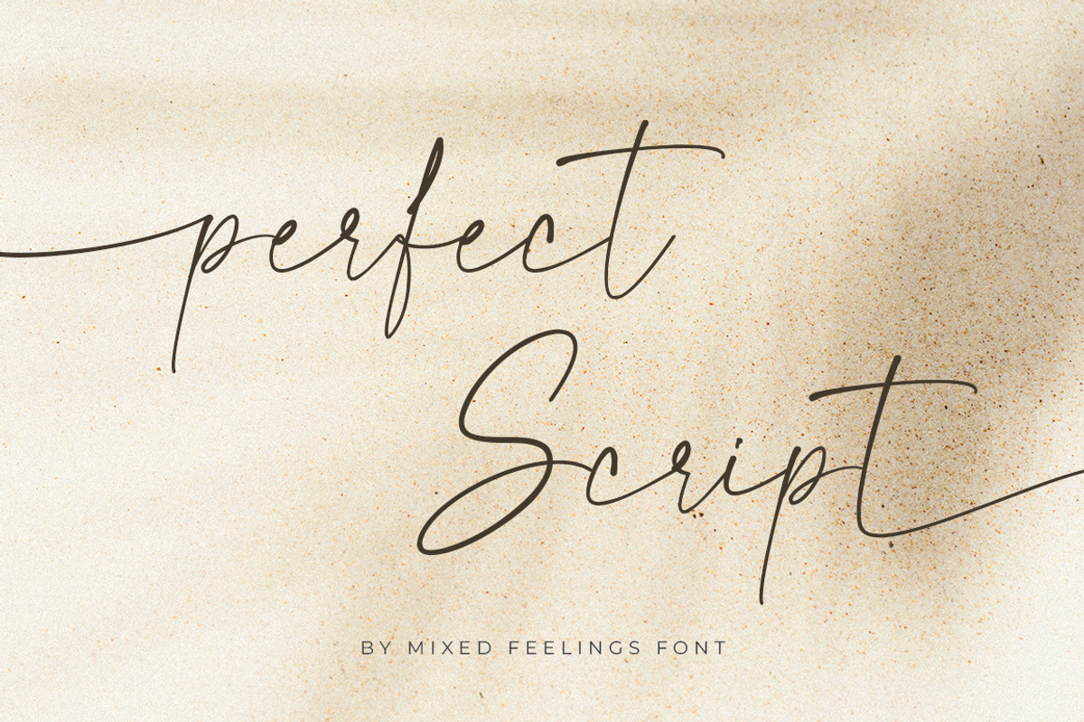 Mixed Feeling - Handwritten Script, a Script Font by Bluestype Studio (Photo 6 of 9)