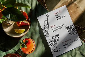 Whimsical Christmas Cocktails