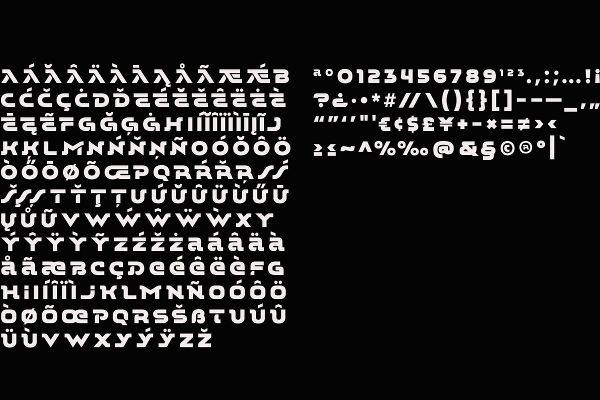 Nectolus - Futuristic Display Font, a Sans Serif Font by Surplus Type Co (Photo 5 of 6)