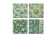 Green Lace Wedding Digital Papers, a Background Graphic by Dizzy Art Studio (Thumbnail 2 of 2)