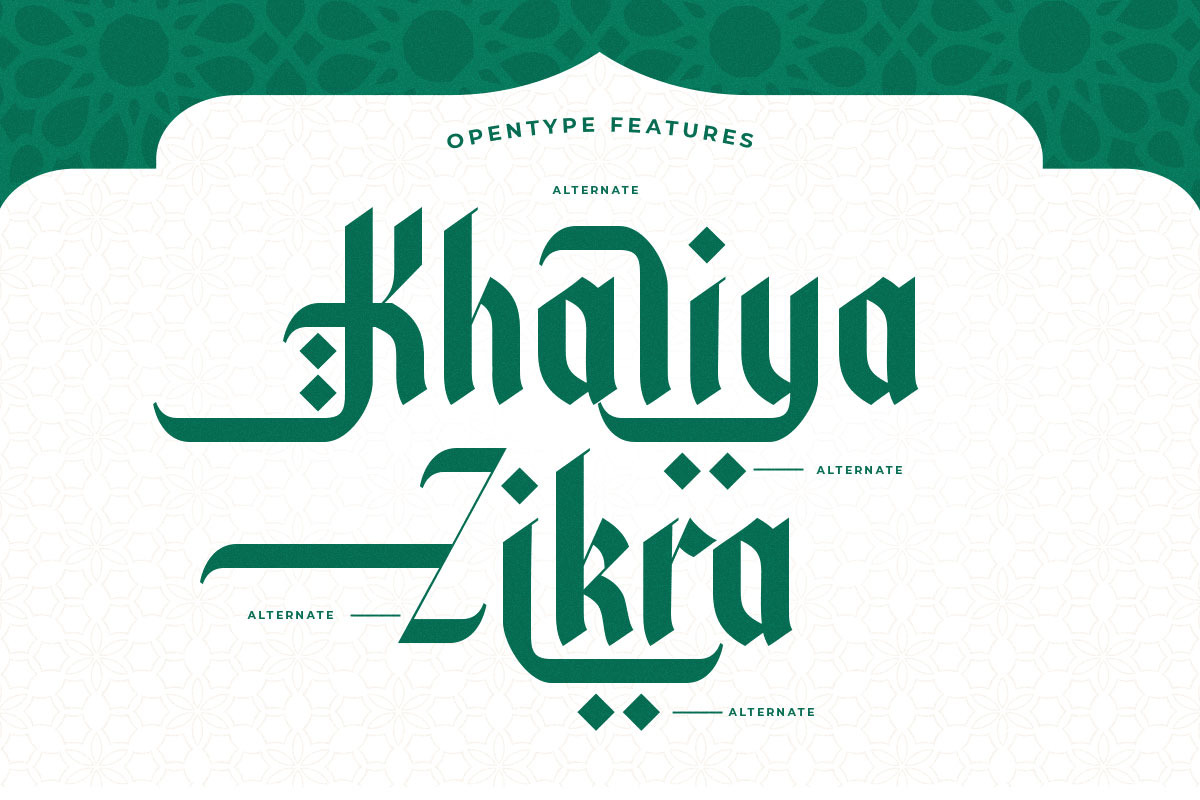 Awaly - Arabic Font Style Typeface, a Handwritten Font by Afkari Studio (Photo 5 of 10)