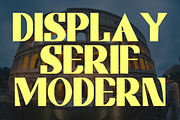 Rhiko — Ultra Bold Modern Serif Font, a Serif Font by Claymoon Lab (Thumbnail 3 of 7)